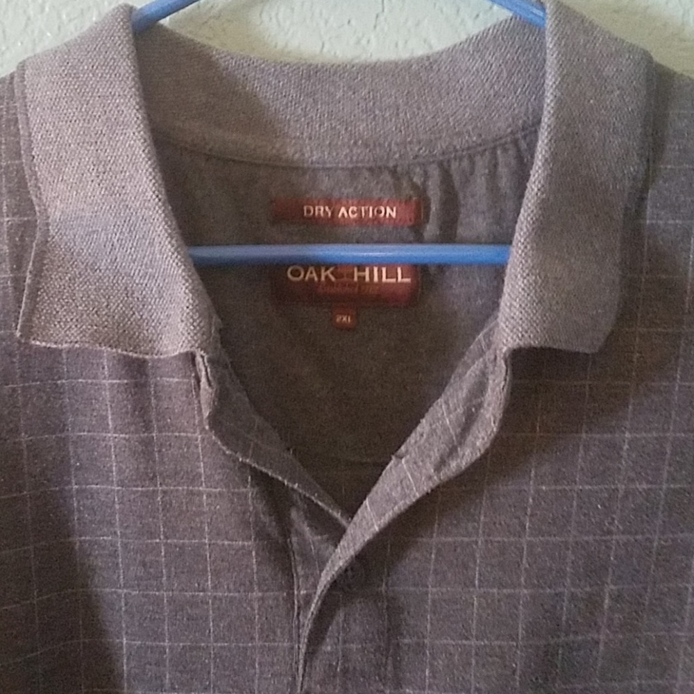 Oak Hill grey polo 2x